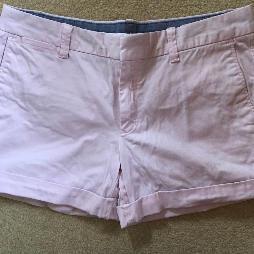 Banana Republic Pink Cuffed Shorts